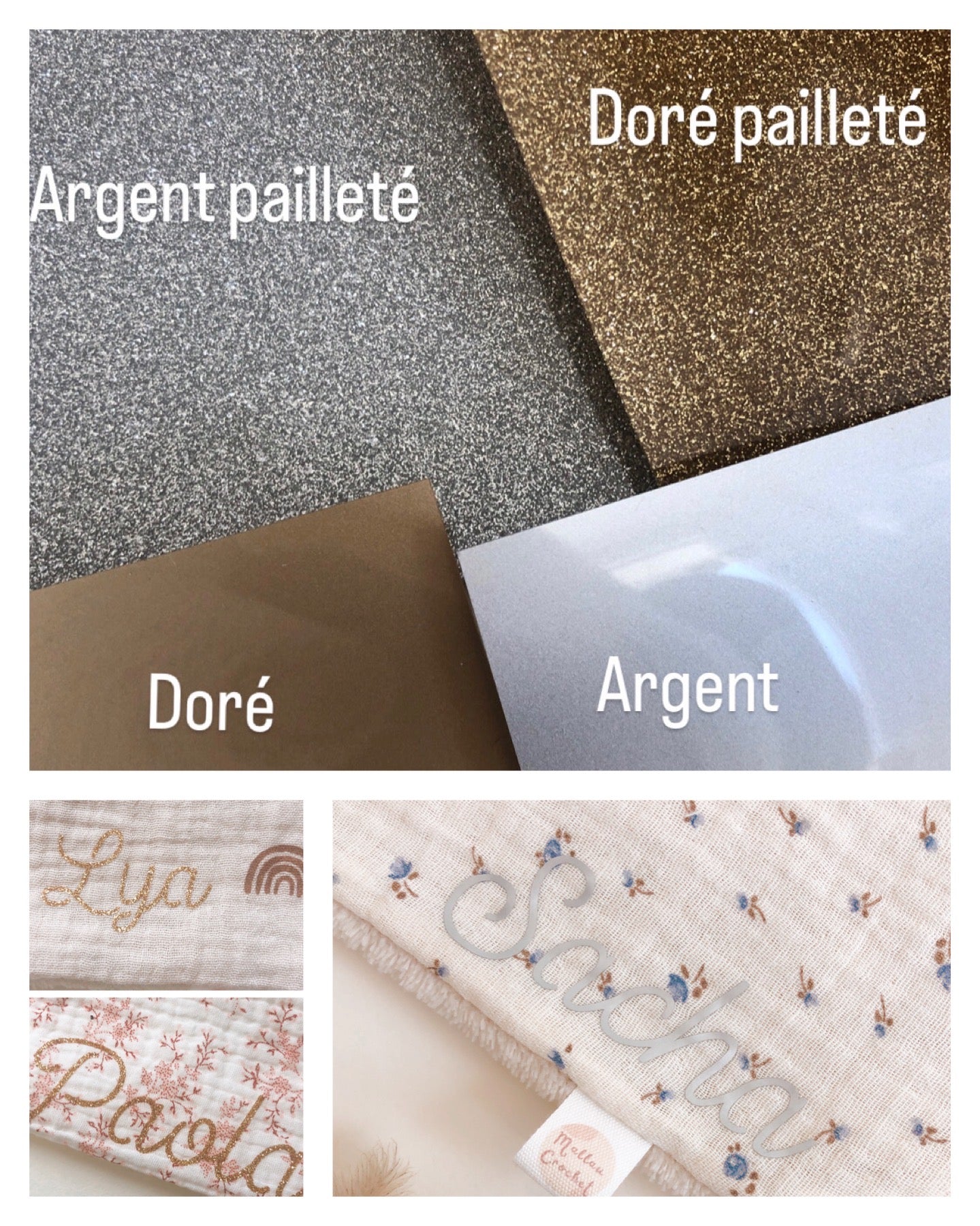 Mon doudou biche fleuri