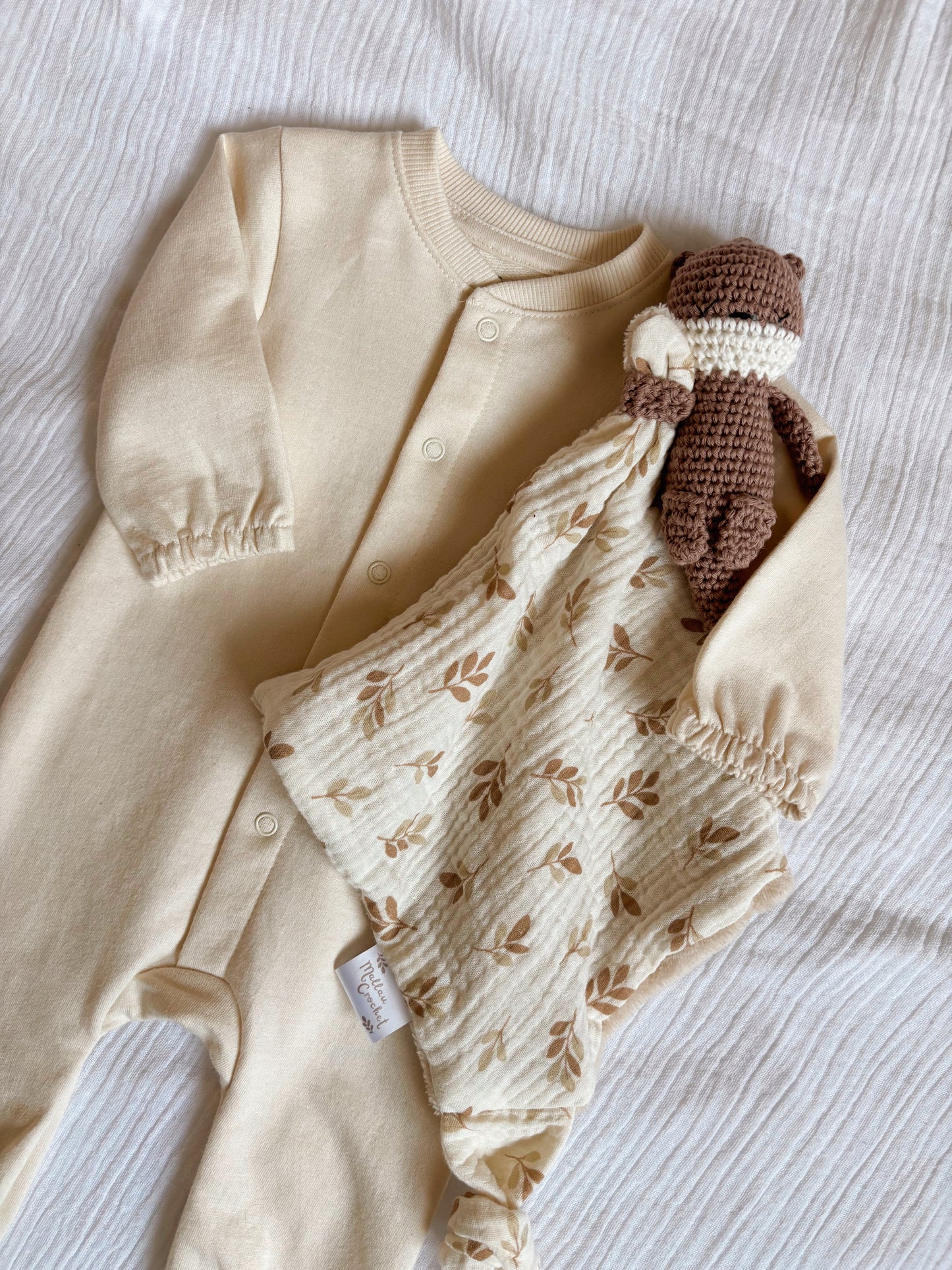 Doudou Loutre Feuillages 🤎