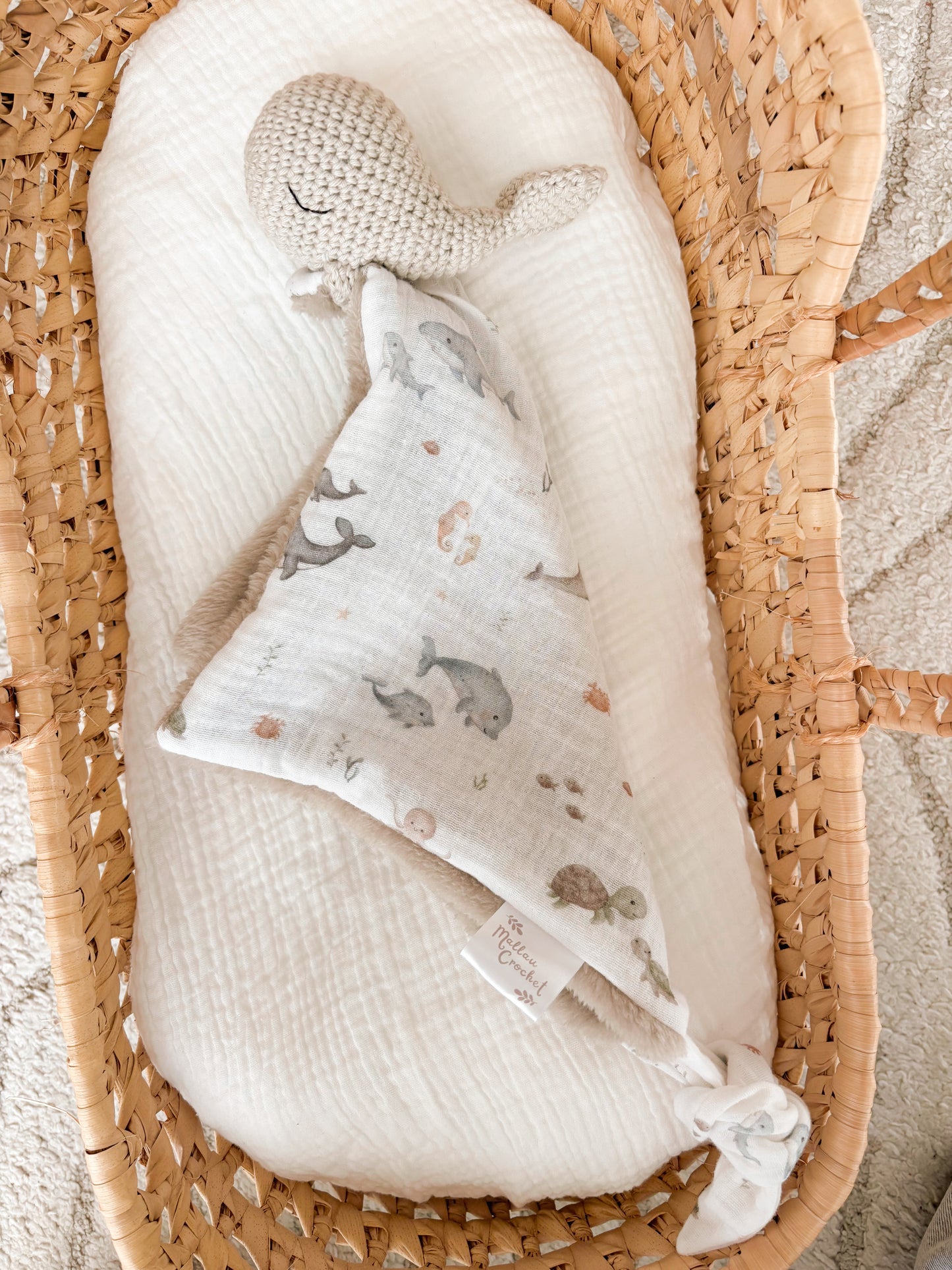 doudou baleine animaux marins